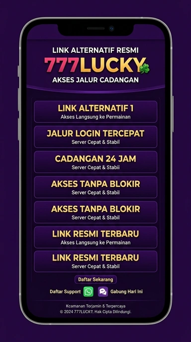 Tampilan link alternatif 777lucky